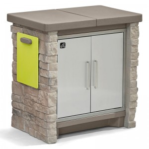 Step2 Stone Front Patio Cooling Storage Cooler STP1665